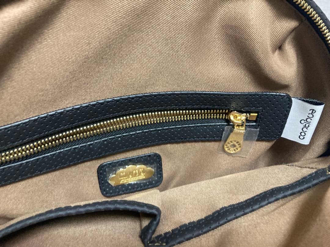 新品　ムータマリン　パイル8 ブラック　ボストンバッグ