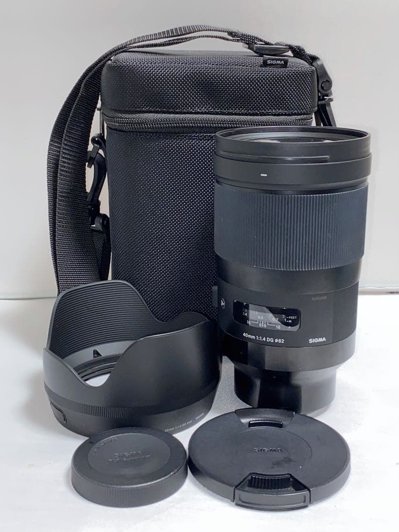 【美品】SIGMA 40mm f1.4 DG HSM Art ソニー eマウント