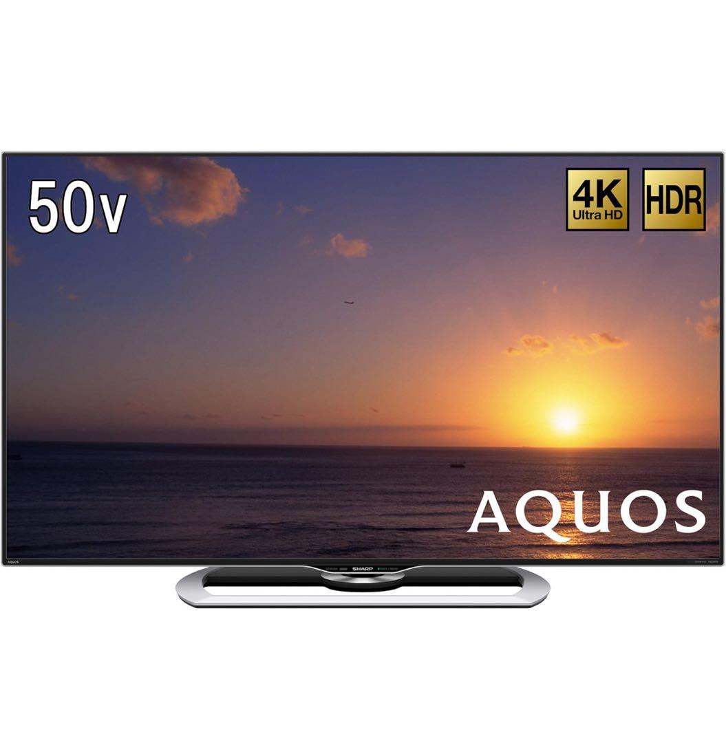美品✨SHARP 50型4K液晶テレビ AQUOS LC-50U40 2017年