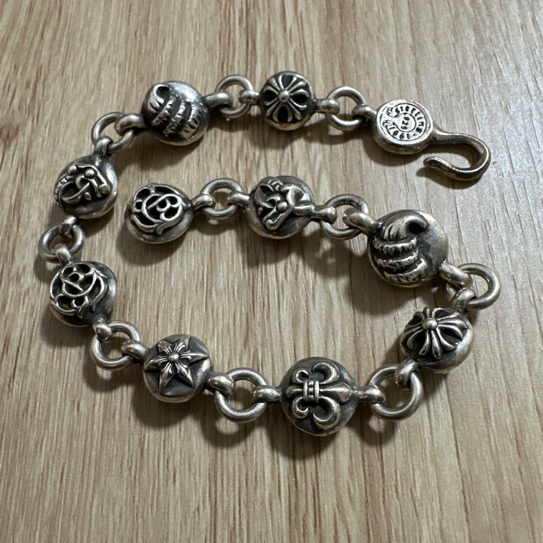 【正規品】CHROME HEARTS (クロムハーツ) マルチボールブレスレット