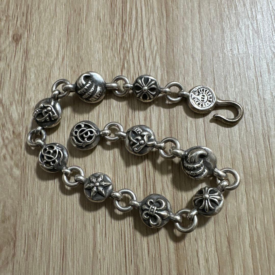【正規品】CHROME HEARTS (クロムハーツ) マルチボールブレスレット