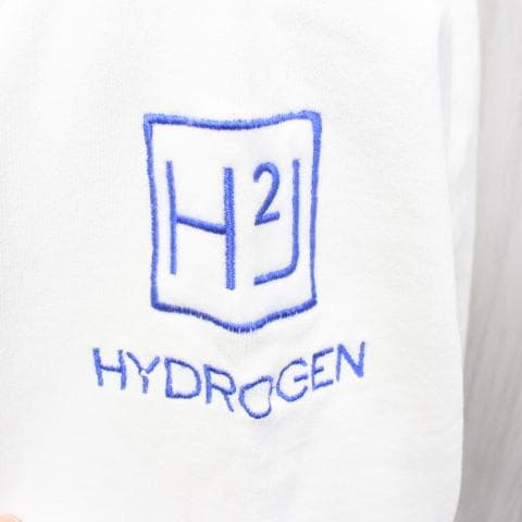 ◇レア HYDROGEN×FIAT Wジップスウェット ホワイト Mサイズ