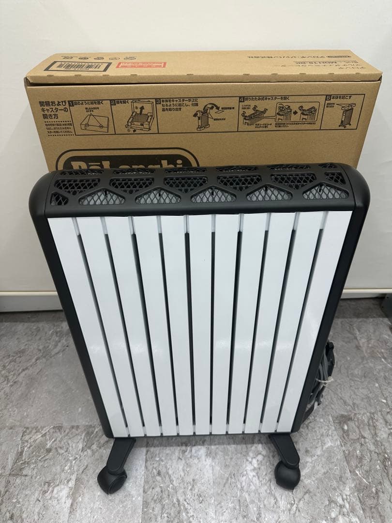 【美品】 デロンギ ダイナミックヒーター MDH15-BK DeLonghi