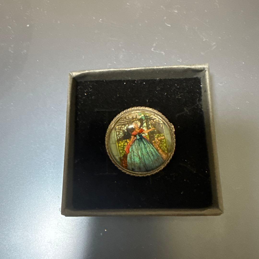 クリノリンレディ モルフォ蝶ブローチ