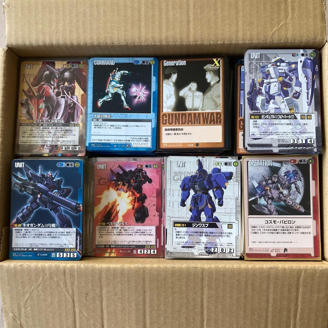 ガンダムウォー　トレーディングカード 3,400枚 まとめ売り