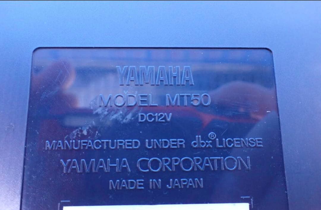 D1035#YAMAHA ヤマハ マルチトラックレコーダー MT50 カセット