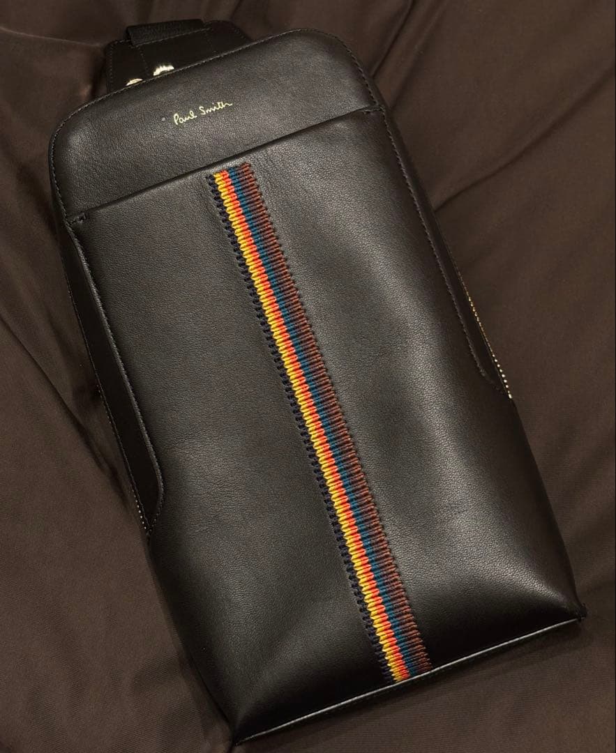 Paul Smith レザー ショルダーバッグ