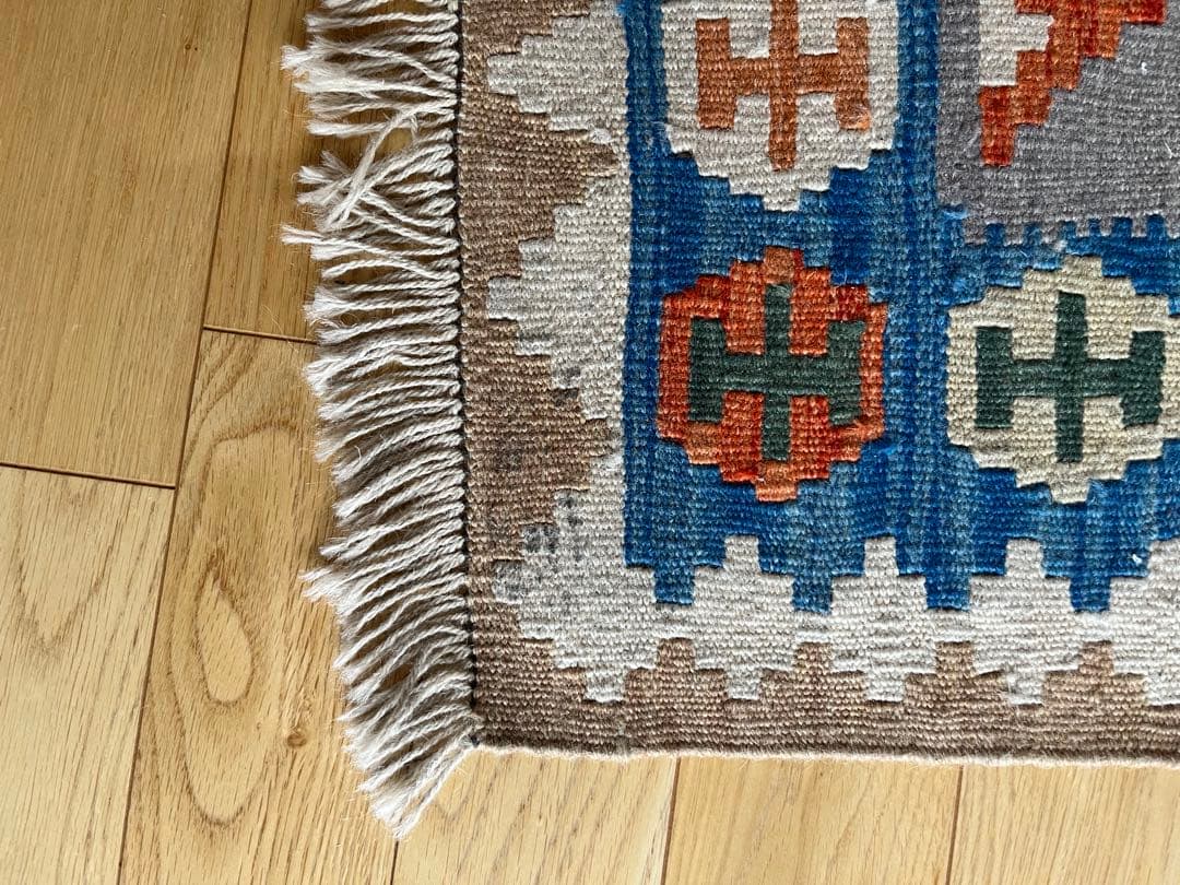 【makooo専用】DEE イデー　オールドキリムラグ107×60