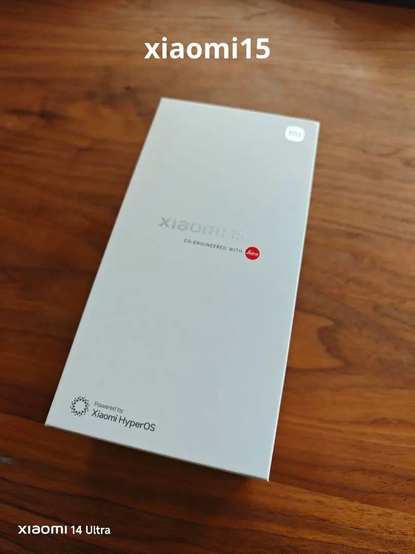 Xiaomi 15 RAM 12G ROM 256G　cn