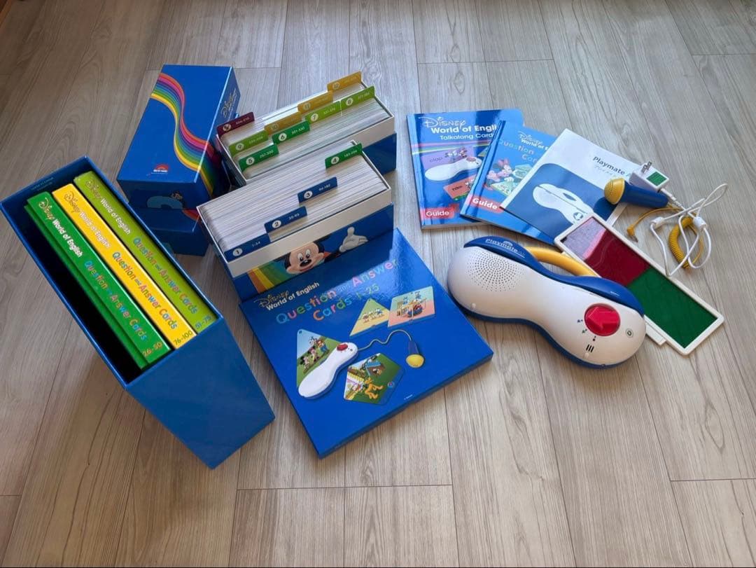 Disney World of English 知育玩具セット