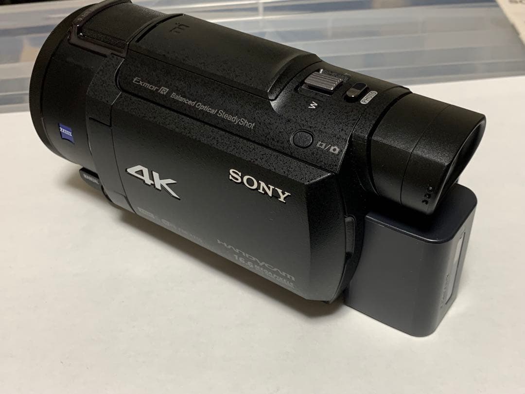 名機 SONY FDR-AX55 空間光学手ぶれ補正4K ビデオカメラ