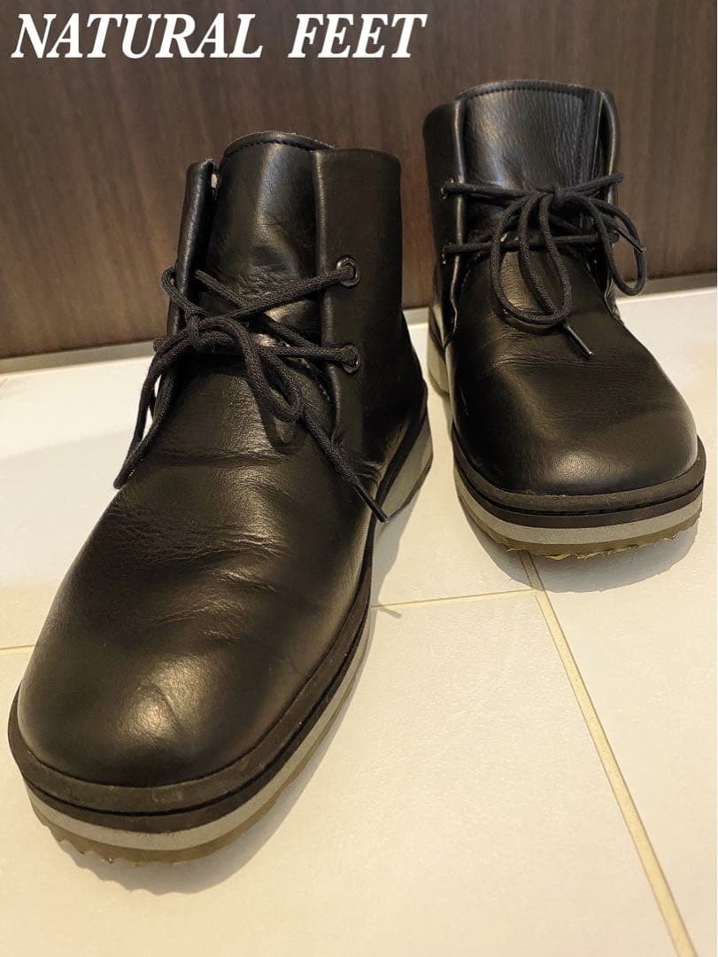 Natural Feet ナチュラル　フィート靴　紐靴　23.5㎝