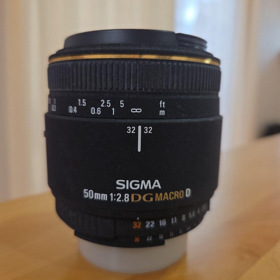 シグマSIGMA50mm F2.8 DG EX MACROニコン用