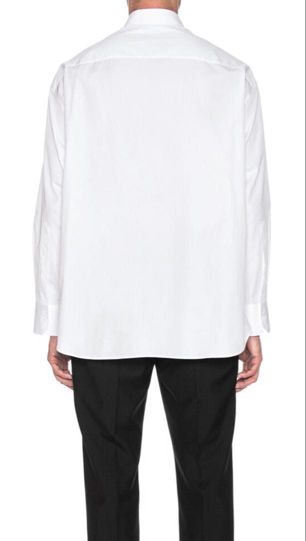 Valentino ホワイト長袖シャツ 39/15½
