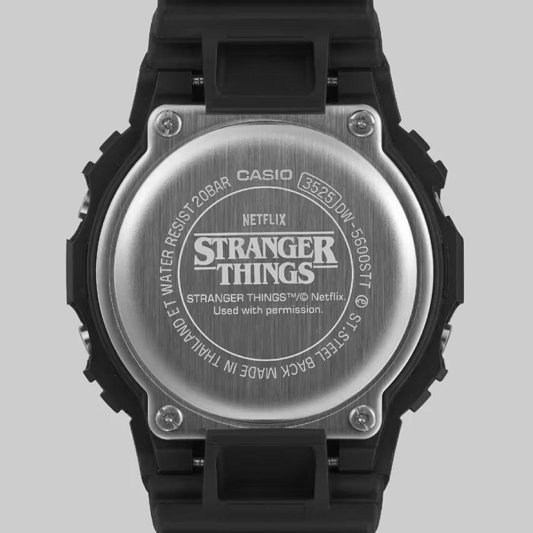 Stranger ThingsコラボレーションモデルDW-5600STT-1JR