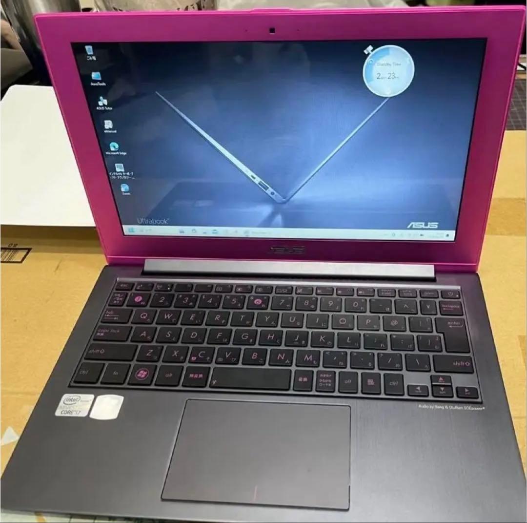 ASUS UX21E スリムノートPC 限定ローズピンク　Office 2021