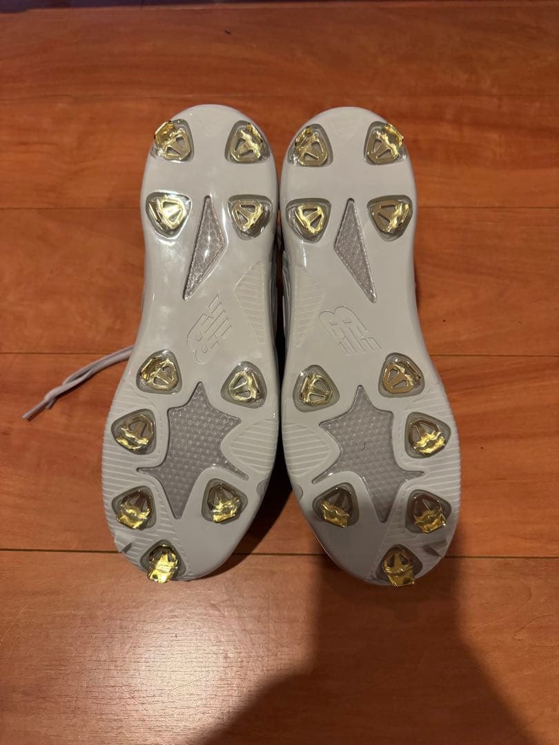 New Balance S01 スパイク グレー/ピンク 大谷翔平モデル