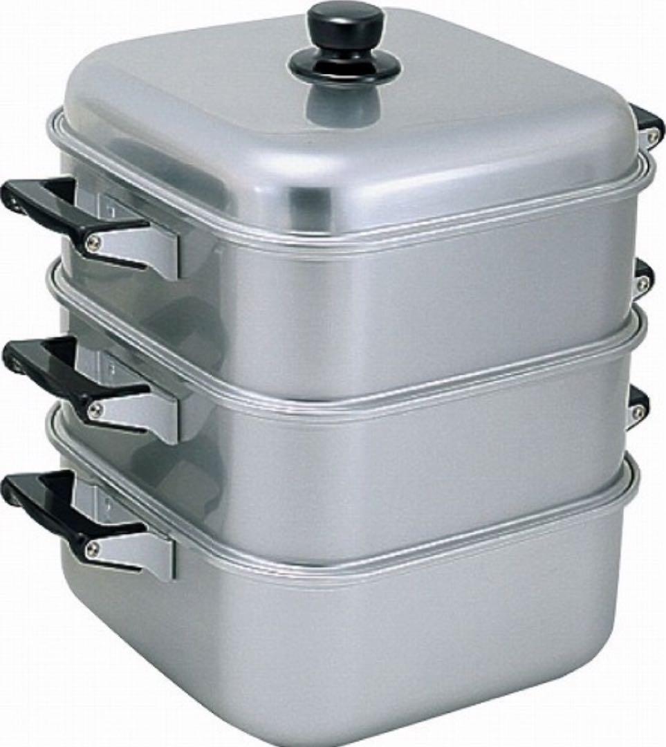 【新品】アカオ　角蒸36㎝　二重