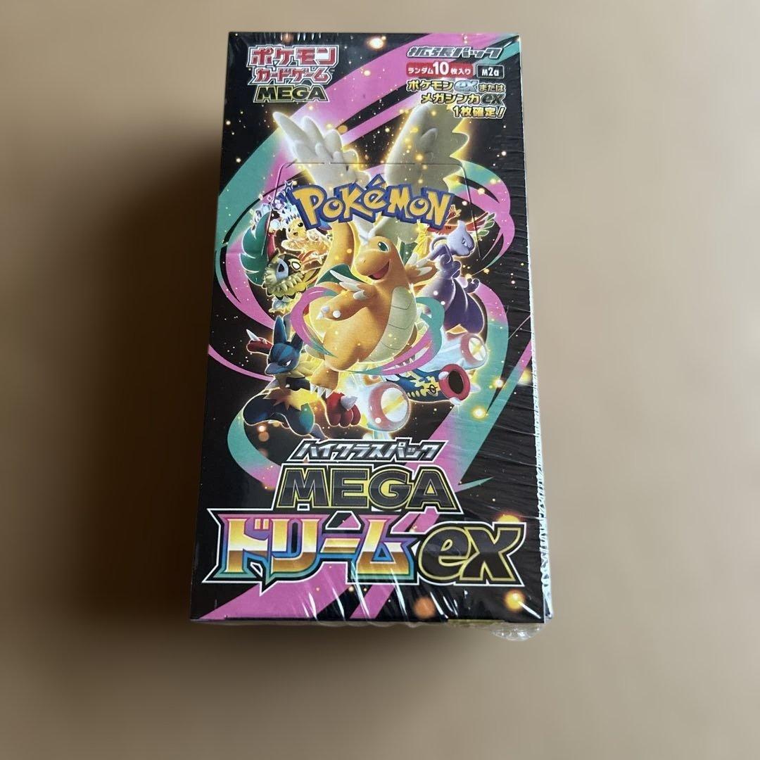 ポケモンカードゲーム MEGAドリームex 新品未開封 1BOX シュリンク付き