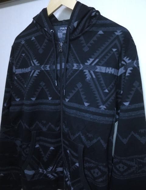 未使用品 ポロ ラルフローレン ネイティブ パーカー L