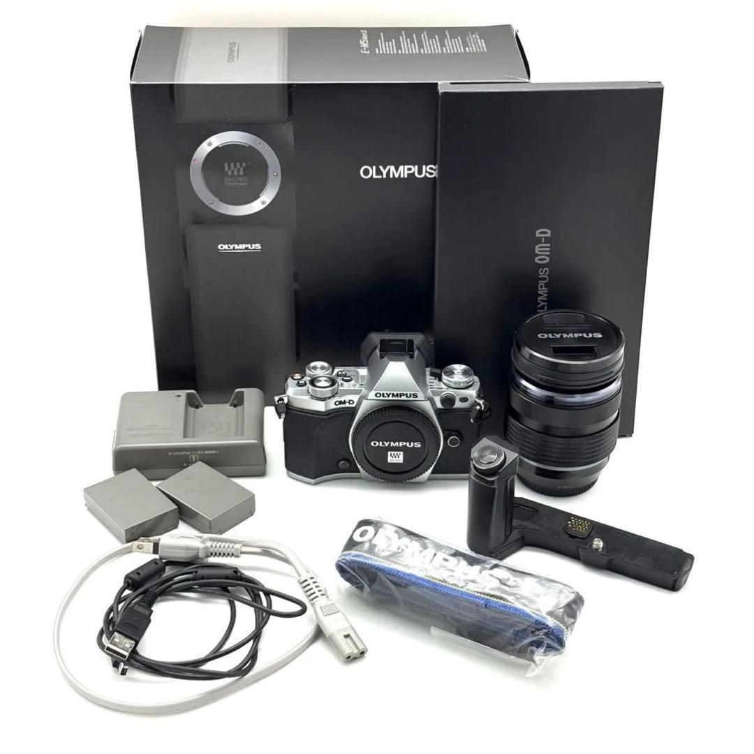 E-M5 MarkⅡ 12-40mm f/2.8pro グリップ バッテリー2個