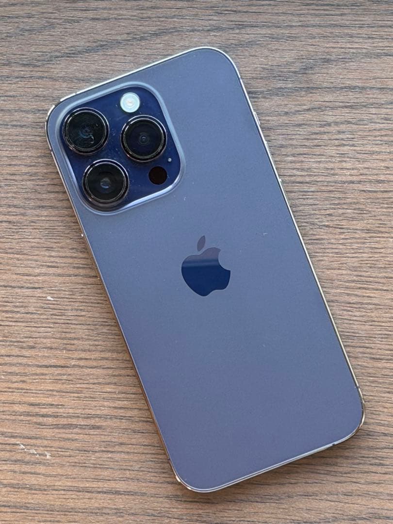 海外版 Apple iPhone 14 Pro 本体　ディープパープル