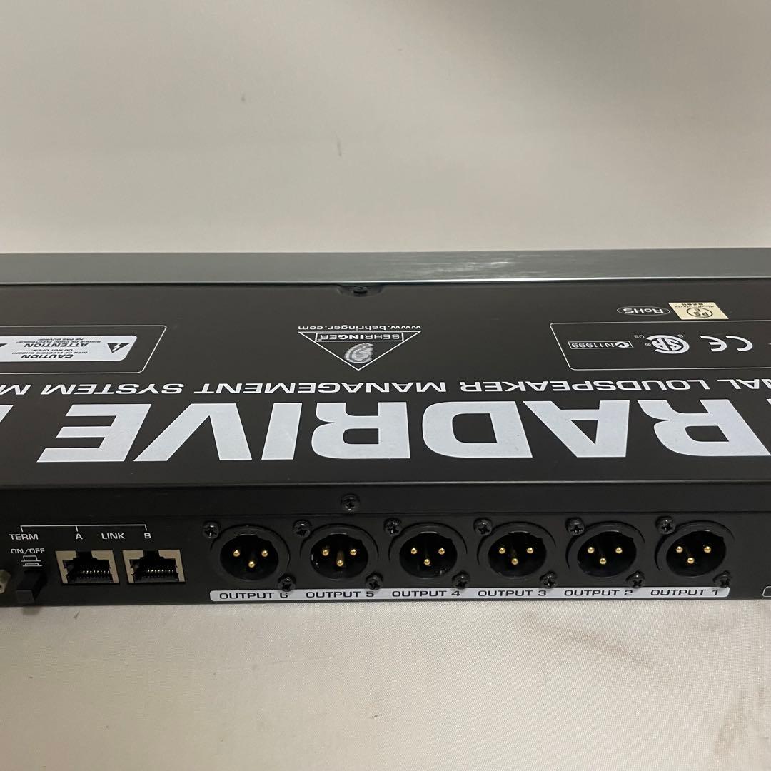 Behringer ULTRADRIVE PRO DCX2496 マルチアンプ用