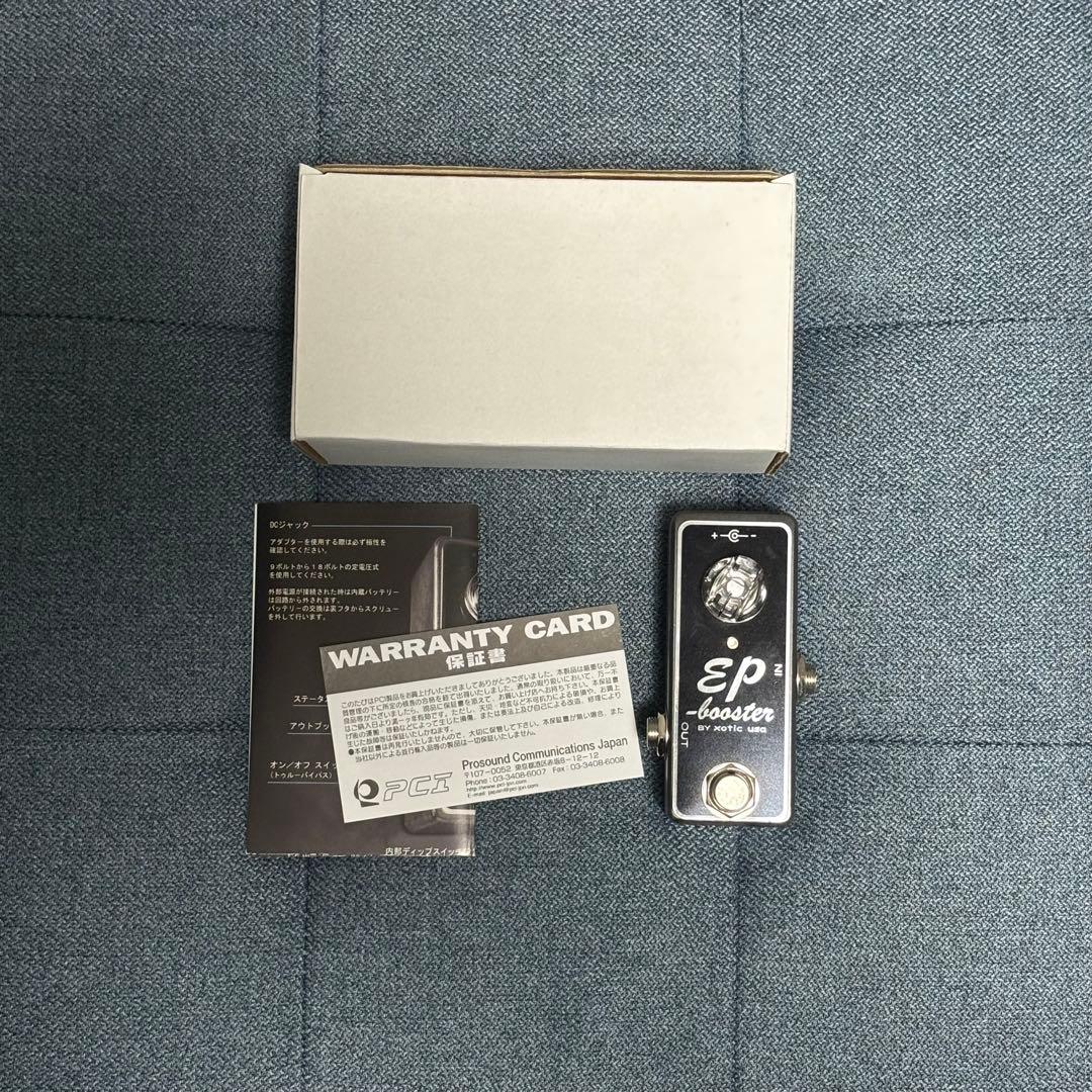 ギター Xotic EP booster