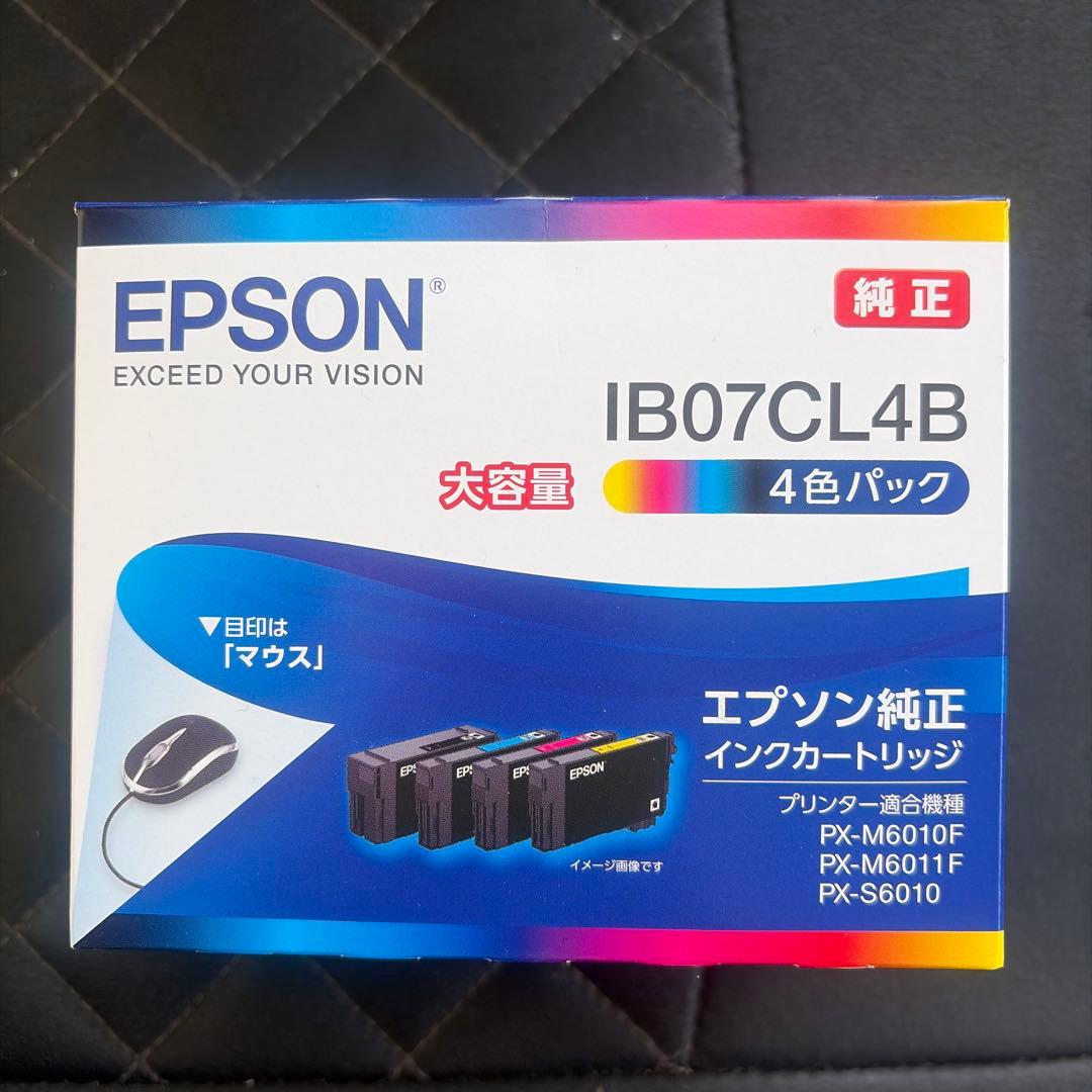 EPSON IB07CL4B インクカートリッジ 4色パック