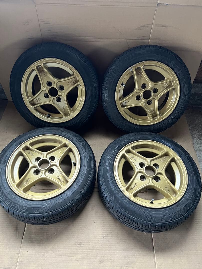 最終値下げ当時物PCD1004穴ハヤシレーシングタケチプロジェクト13インチ4本