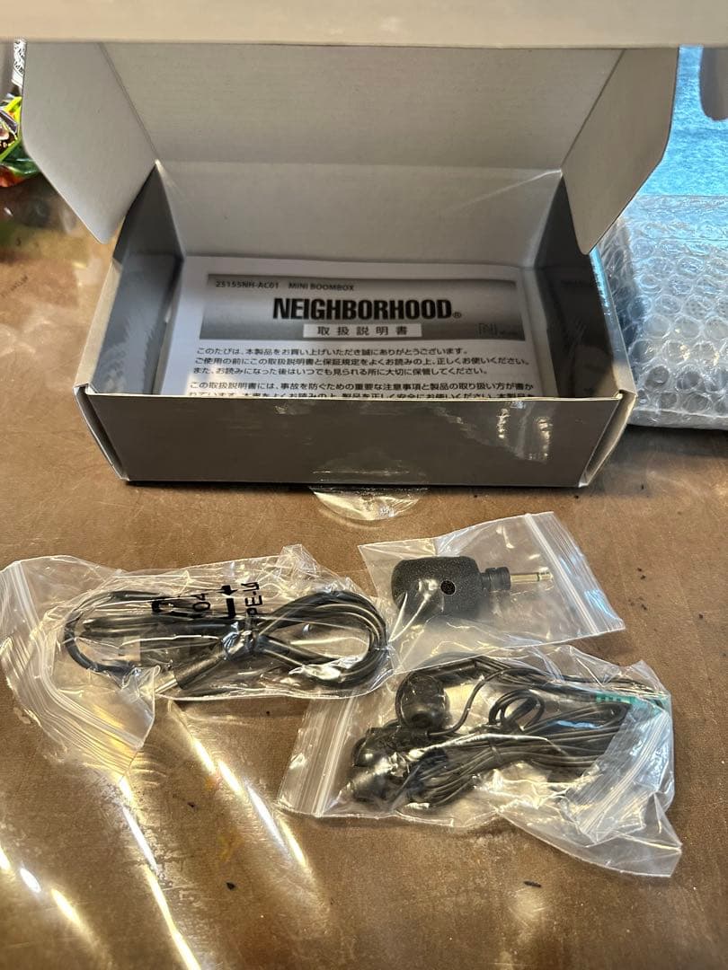 NEIGHBORHOOD MINI BOOMBOX ラジオ レコーダー