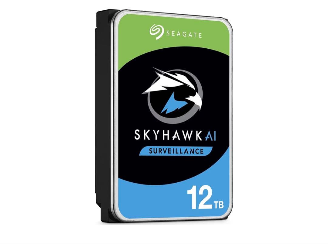 シーゲイトSkyHawk AI 12TB hdd内蔵,3.5インチハードディスク