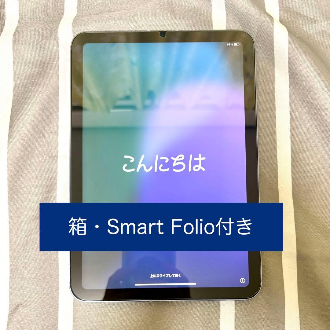 【箱・カバー有】iPad mini 6 パープル 256GB セルラー モデル