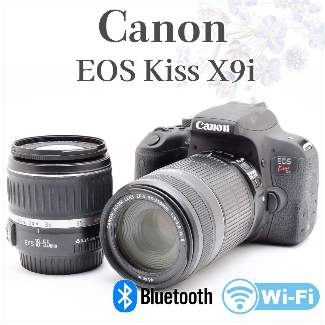 感動の一枚✨高画質✨Canon EOS KissX9i✨ダブルレンズ Wi-fi