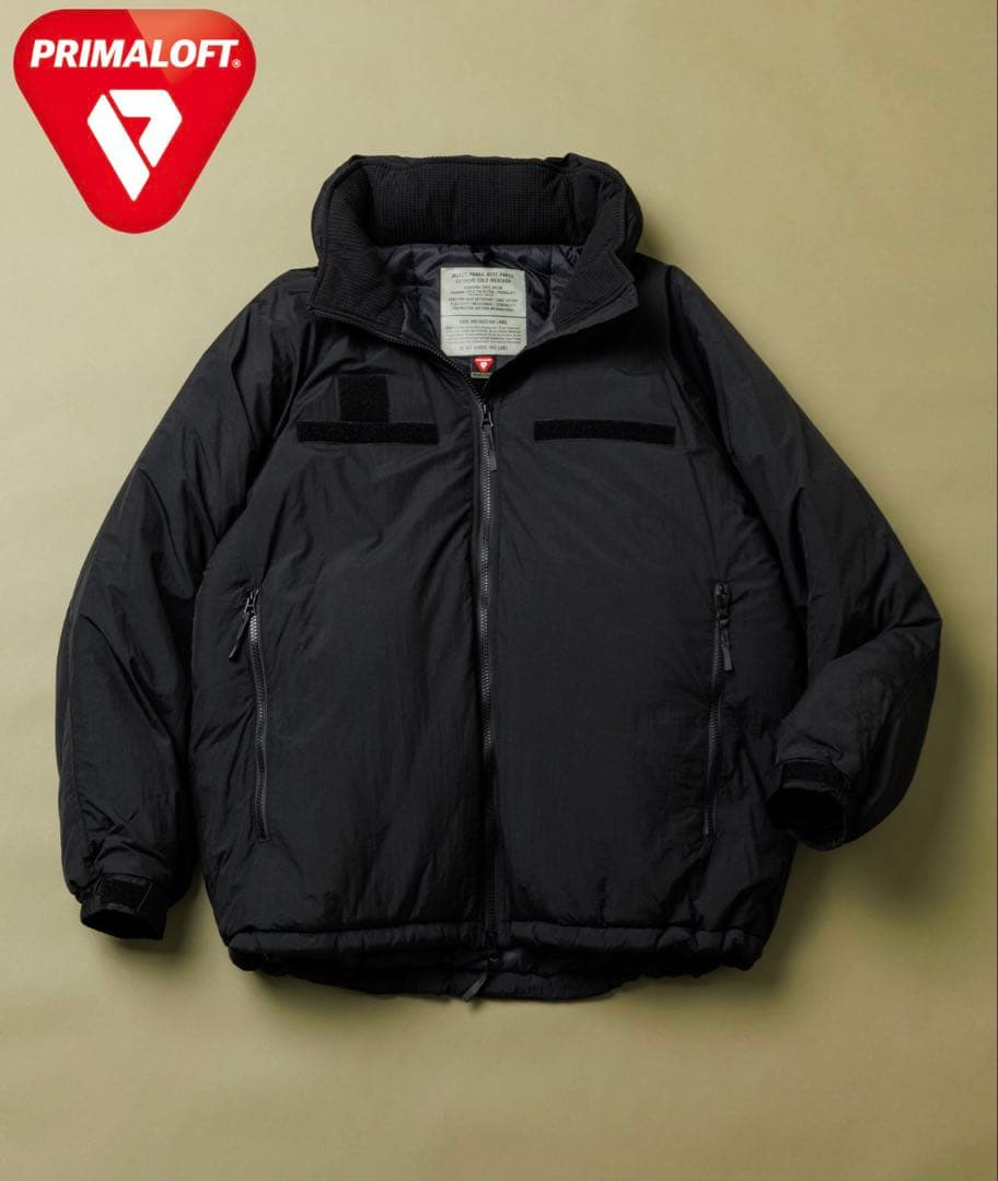 【美品】フリークスストア LEVEL7 プリマロフト ジャケット 黒M