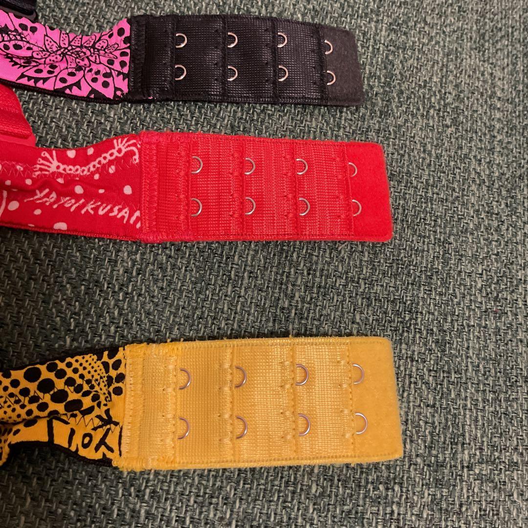 【新品】値下げ！ウンナナクール草間彌生コラボブラジャー 3点セット