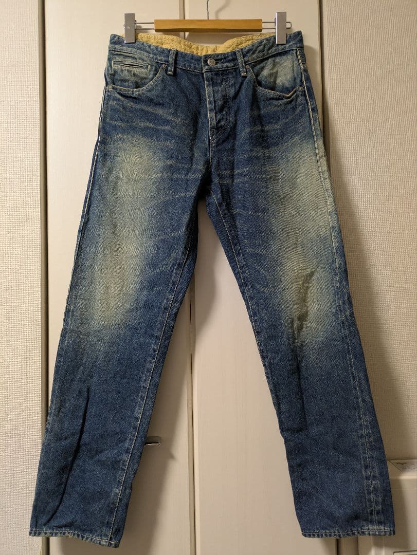 美品　minaperhonen always デニム 40　ストレート タグ有