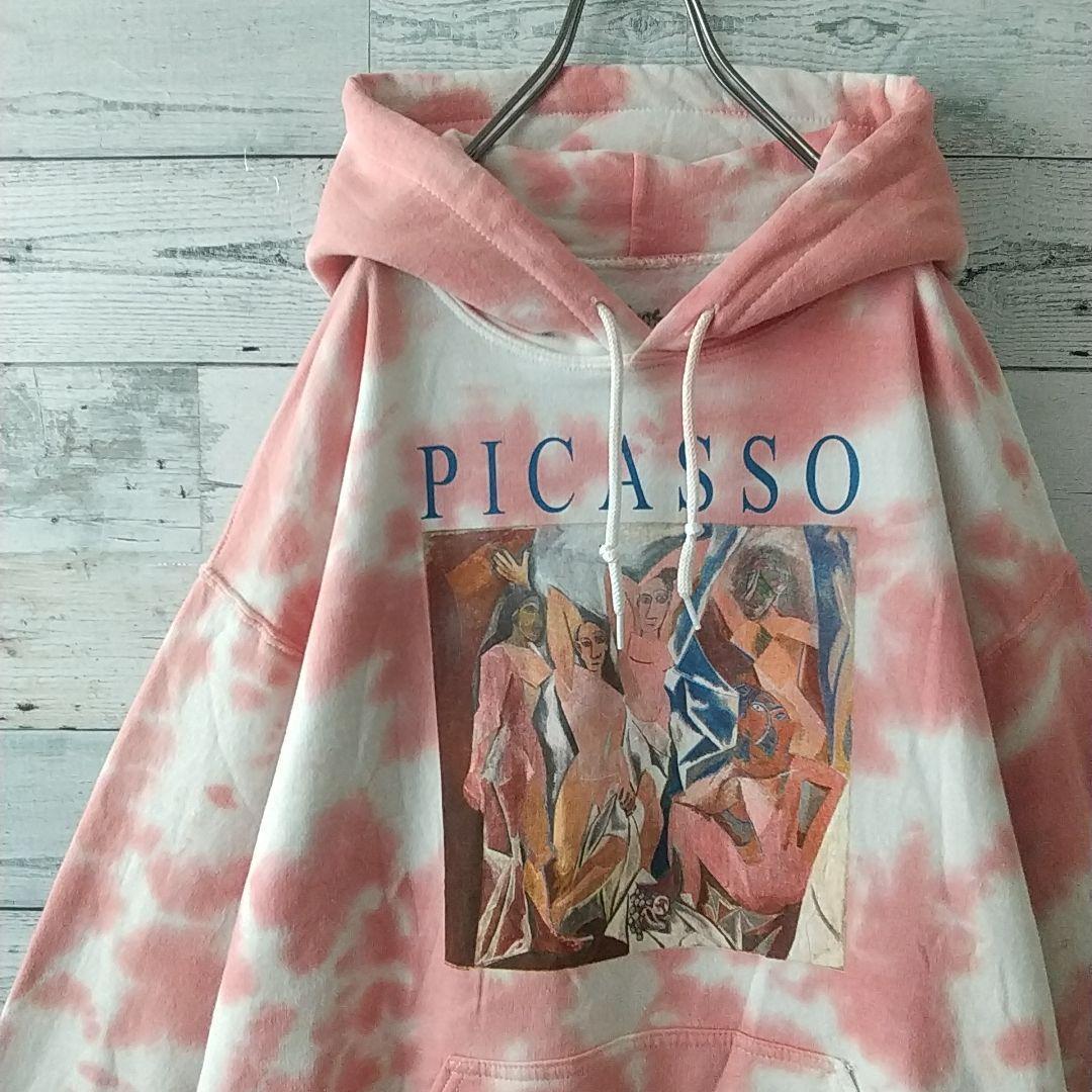 PICASSO ピカソ アヴィニョンの娘たち タイダイ アート パーカー L相当