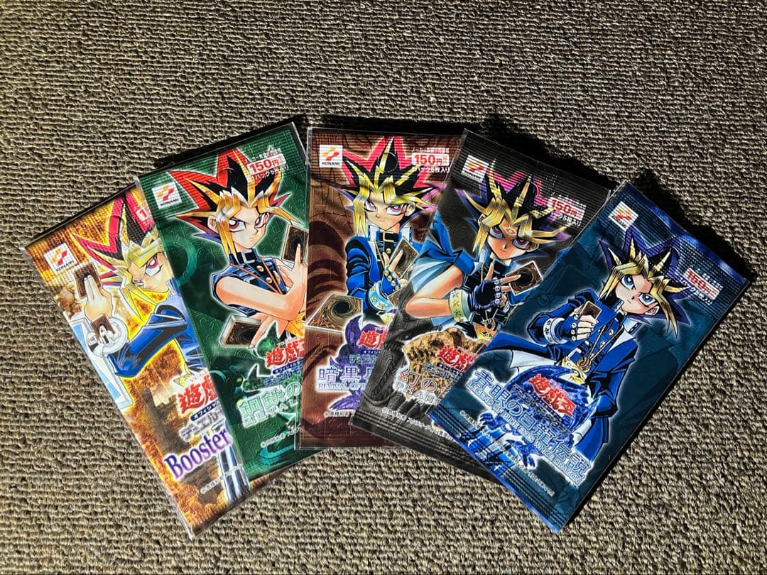 J*s様 遊戯王　未開封　パック　絶版　セット