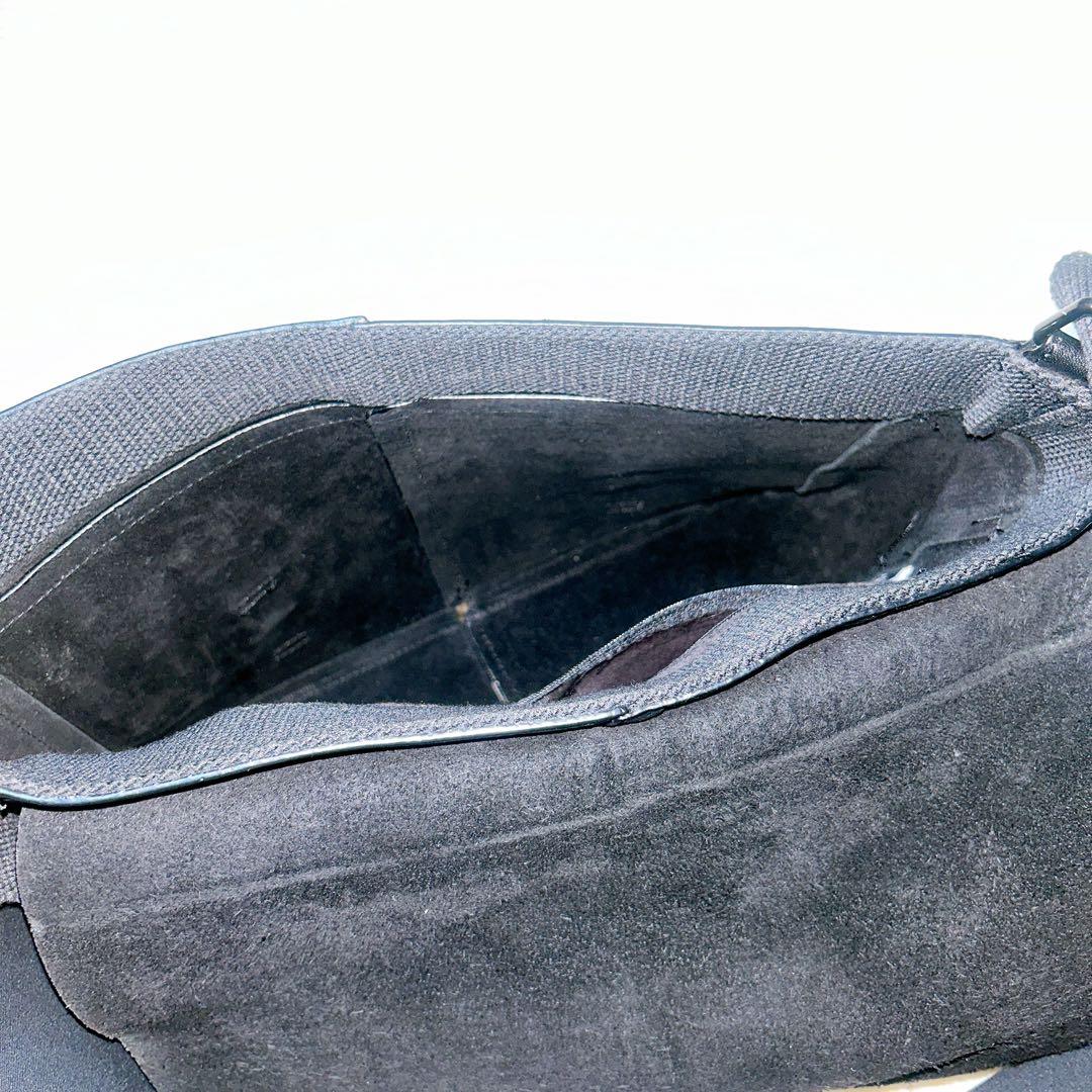 希少✨オールドgapオールレザーバッグメッセンジャーバッグ　ブラック