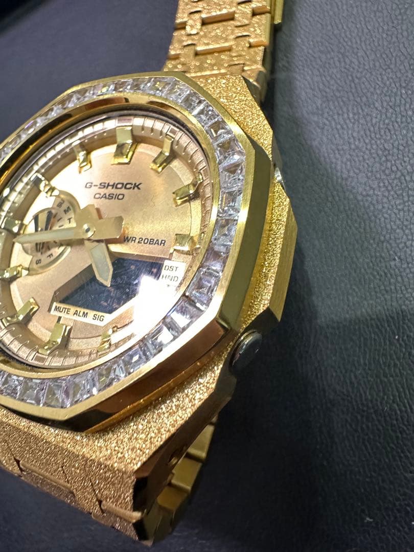 美品CASIO G-SHOCK GA-2100GB-1A カスタム