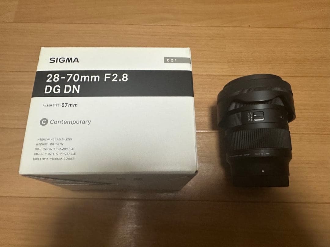 ■SIGMA⭐︎28-70mm F2.8 DG DN　大三元レンズ