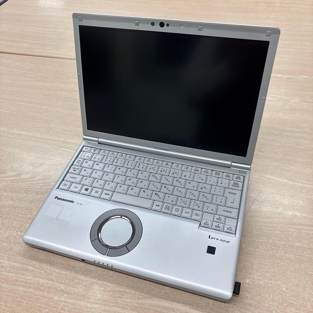 【良品】Panasonic Let's note シルバー ノートPC