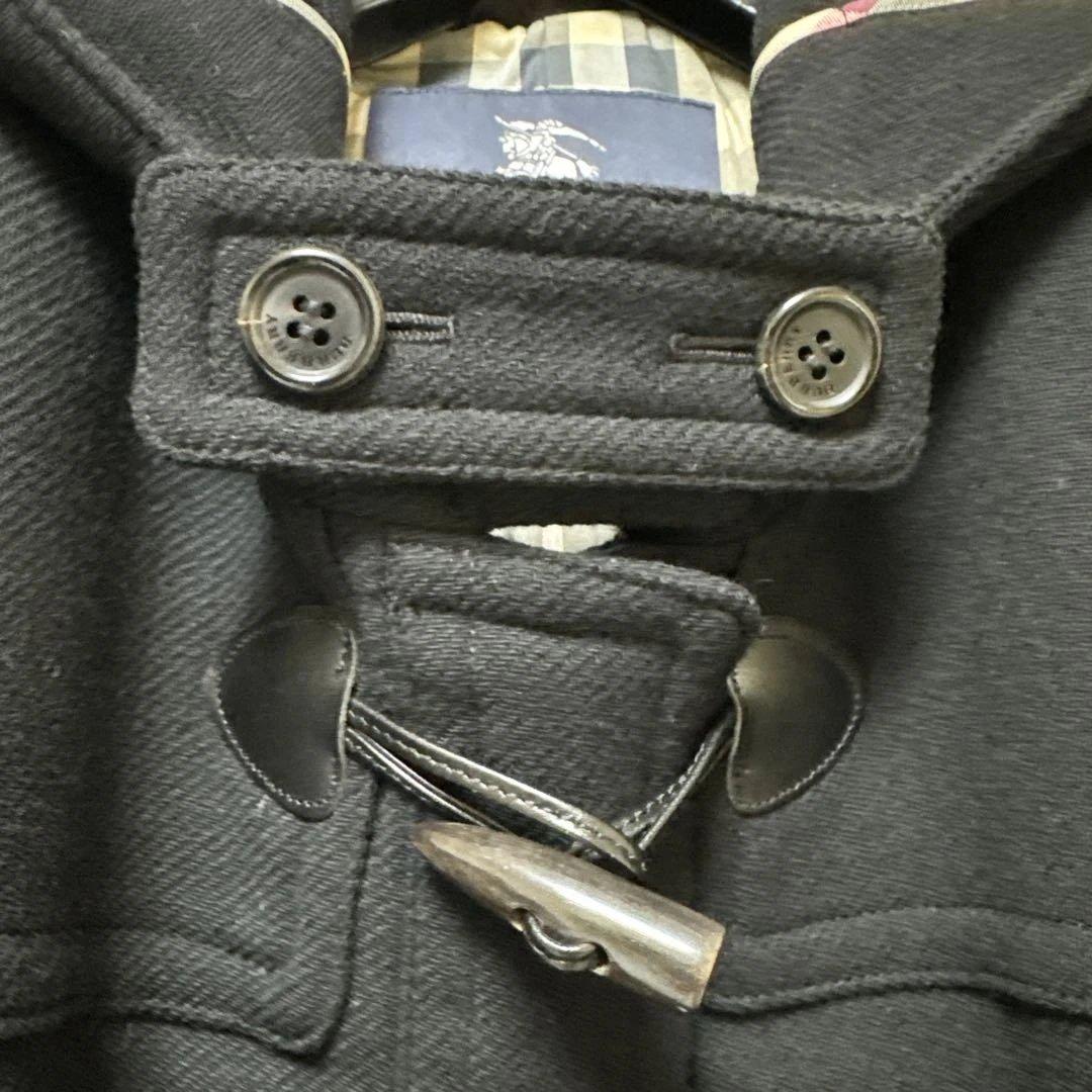 BURBERRY LONDONブラック黒 ダッフルコート 40中古