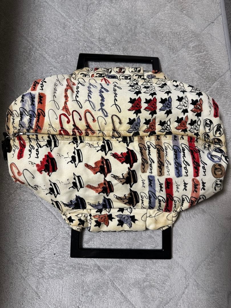 CHANEL カメリア ハンドル バッグ