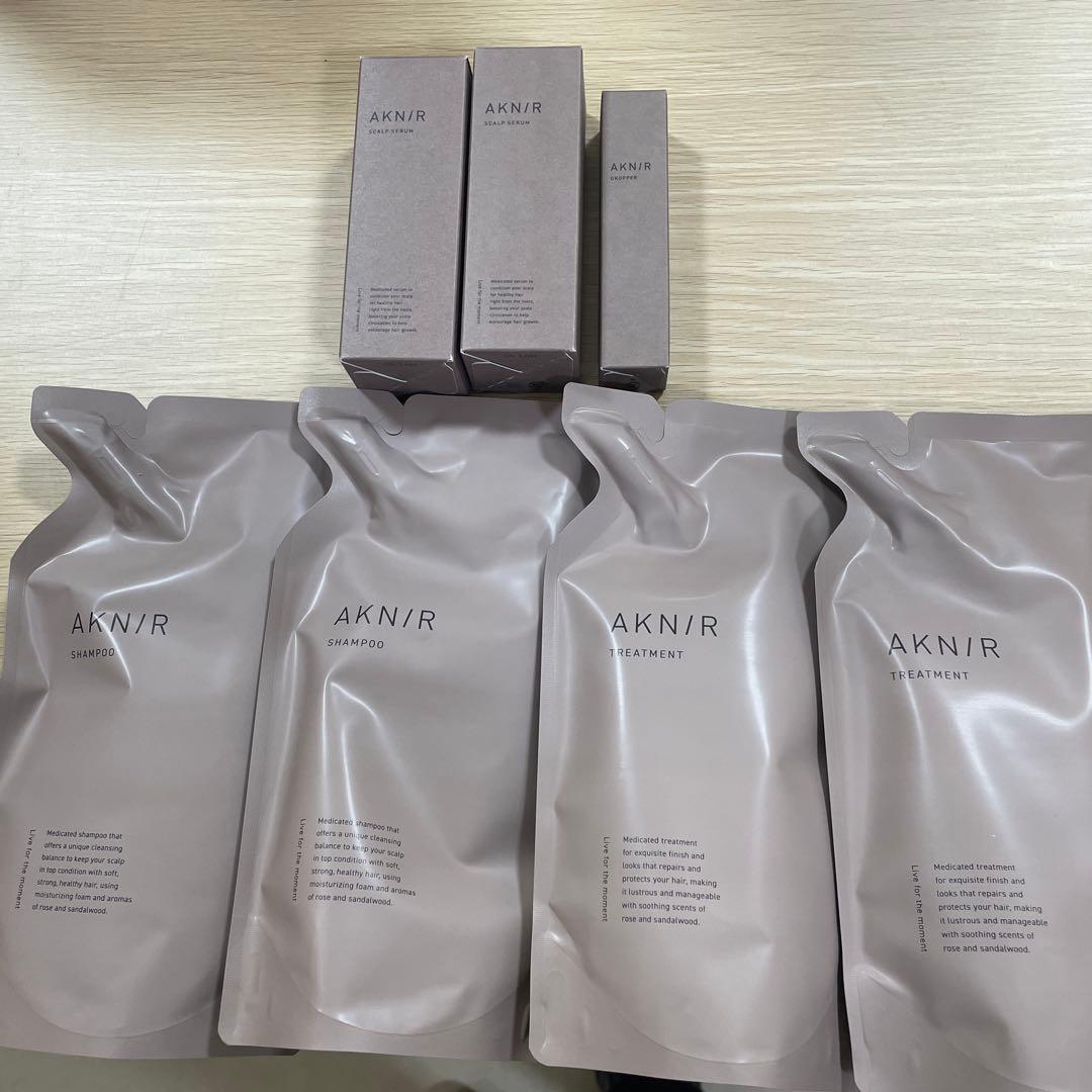 AKNIR シャンプー・トリートメント 4点セット