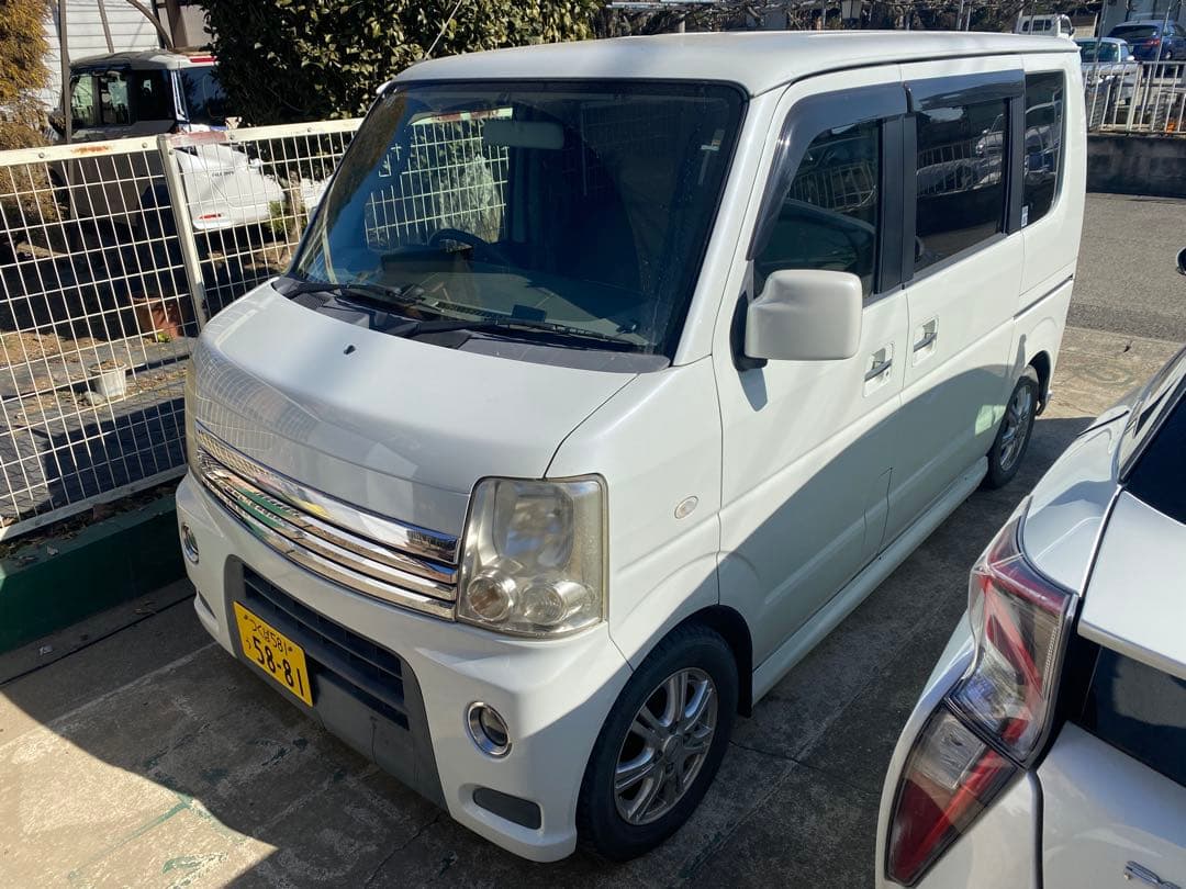 スズキ エブリイワゴン レザーエディション ターボインタークーラー 車検付き