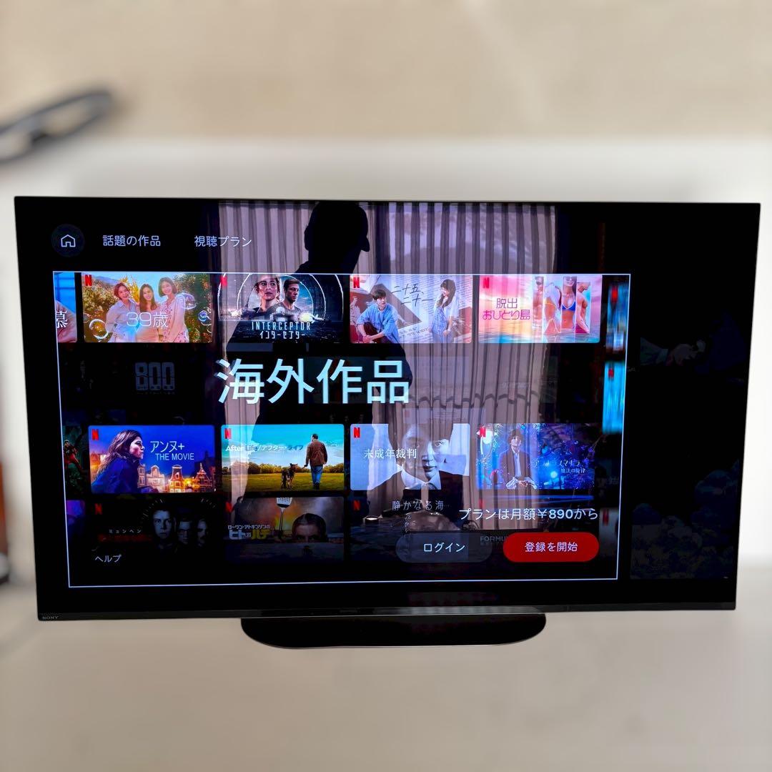 2022年製 ソニー ブラビア　48V型4K有機ELテレビ