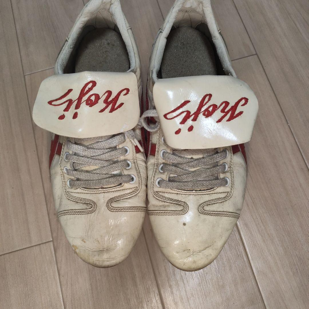 広島カープ　山本浩二　使用済み練習用スパイクシューズ