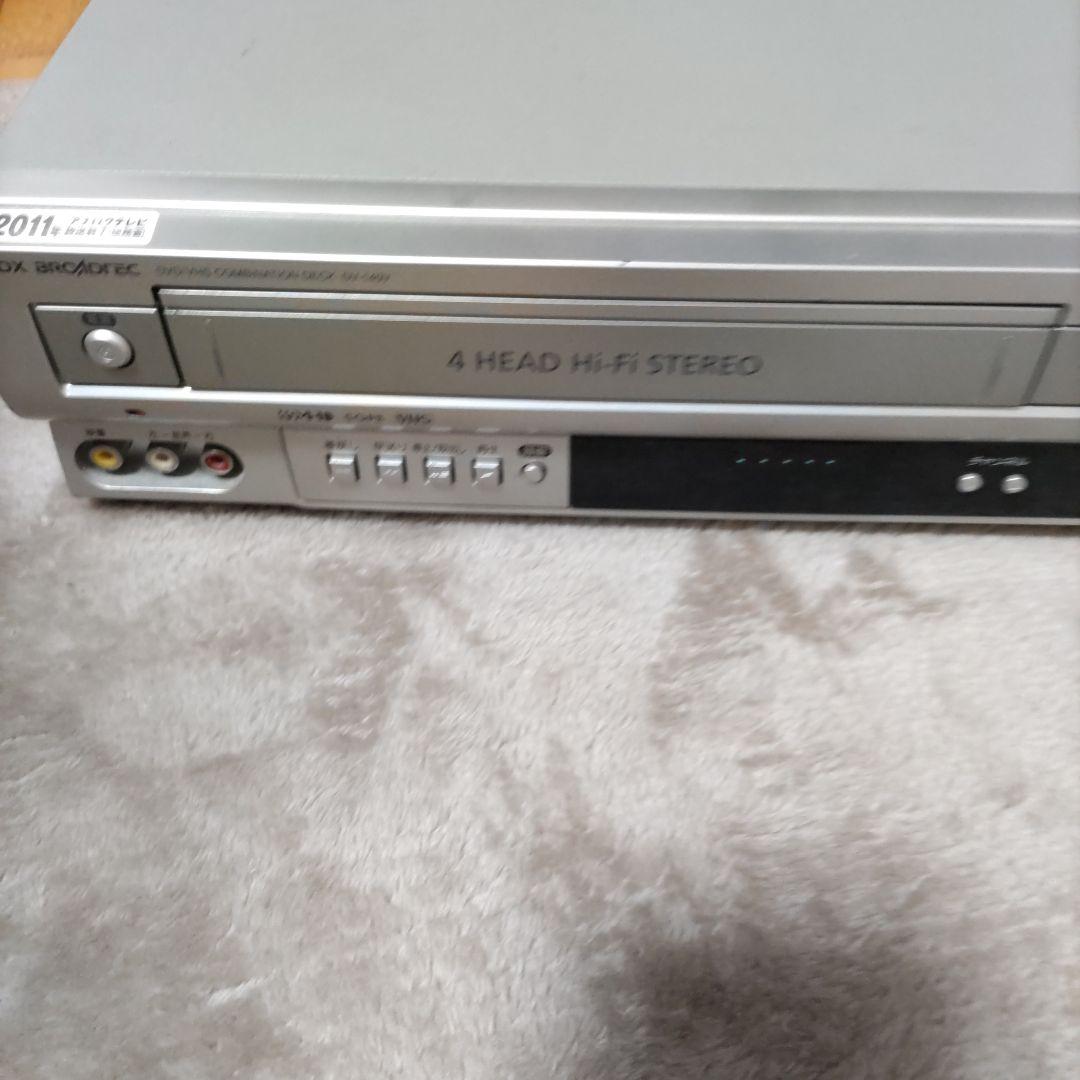 DXアンテナ　DVD／VHSコンビネーションデッキ　DV−140V　動作品